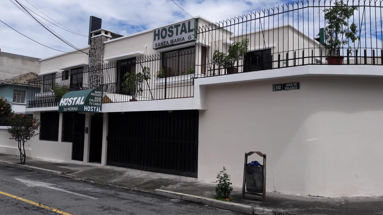 Hostal Santa Maria Gracia Quito Exterior foto