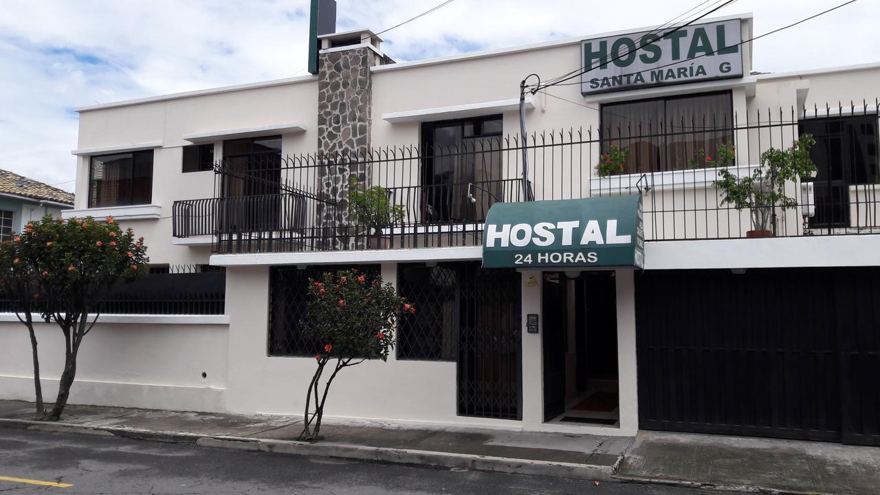 Hostal Santa Maria Gracia Quito Exterior foto
