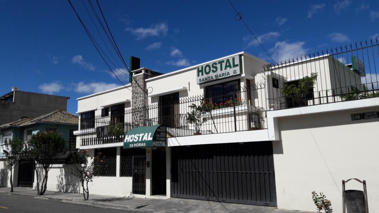 Hostal Santa Maria Gracia Quito Exterior foto